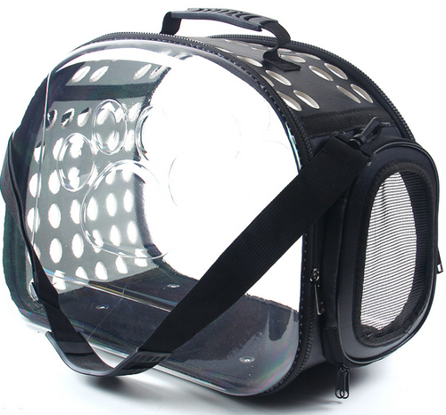 Transparent Pet Backpack for Cats and Dogs