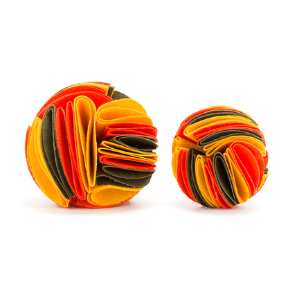 Foldable Dog Snuffle Ball for IQ Training Games