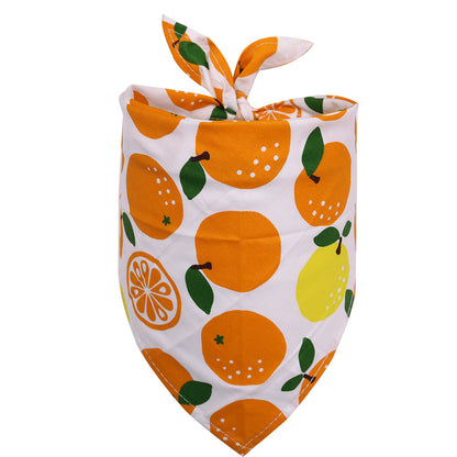 Cotton Triangle Scarf for Dogs (Pet Accessory)